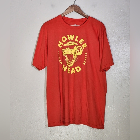 Howler Head Red Graphic T-Shirt - Picture 1 of 3